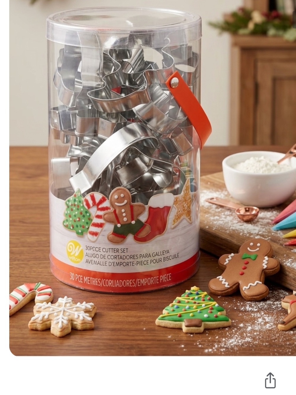 Start Next Season Early: Wilton 30pc Metal Holiday Cutter Set NIB